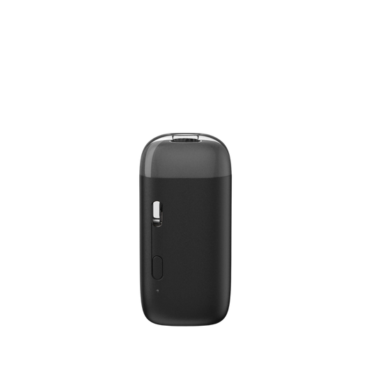Jupiter CCELL AIO Voca Pro black rechargeable disposable device with a compact design.